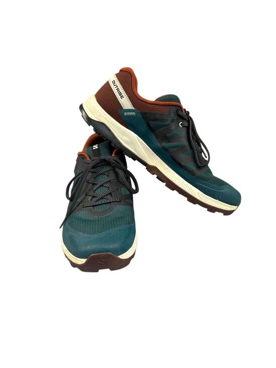 Salomon Outrise CS Waterproof Trail Hiking Shoes Men’s 10.5 EU 44 2/3 Contagrip